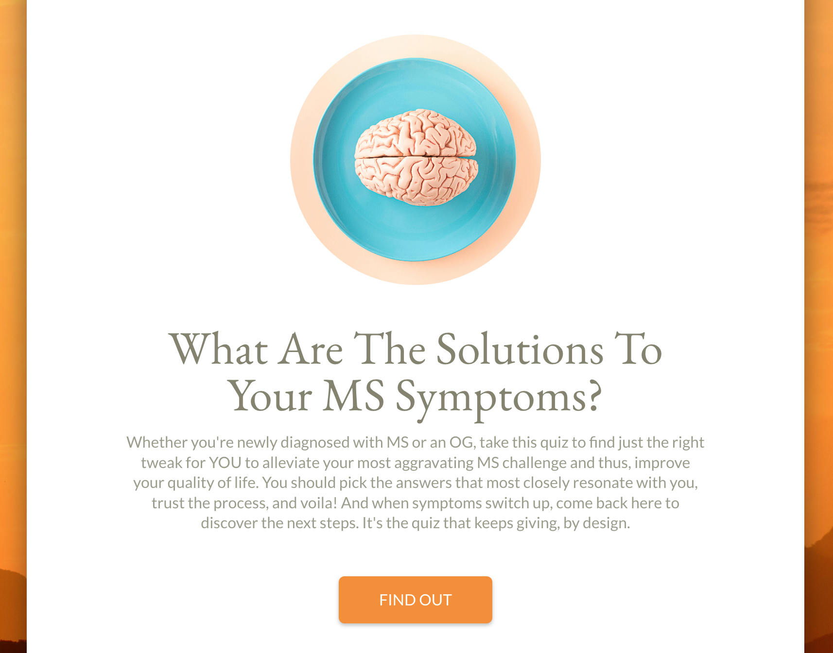 Your MS Symptoms Solutions